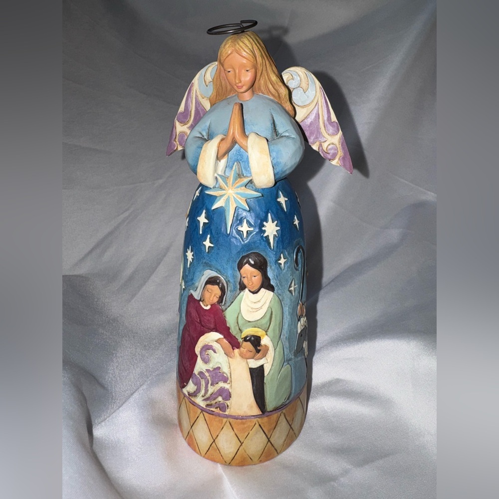 Jim Shore Angel ~ “Share A Christmas Prayer” 😇